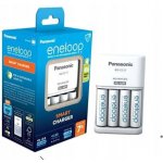 Panasonic Eneloop univerzální nabíječka + 4x AA 1 900 mAh K-KJ17MCC40E – Zboží Mobilmania