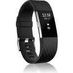 BStrap Silicone Diamond Large řemínek na Fitbit Charge 2, black SFI002C01 – Hledejceny.cz