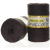 Příze Maccaroni Cotton macrame 2mm - 32 hnědá