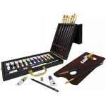 ROYAL LANGNICKEL Set akrylových barev v dřevěném kufříku – Sleviste.cz