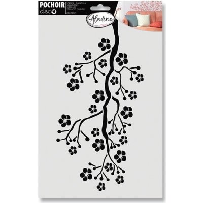 AladinE Plastová šablona Sakura 20 x 30 cm – Sleviste.cz
