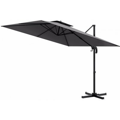 di volio zahradní slunečník Fuscado 300 cm šedý – Hledejceny.cz