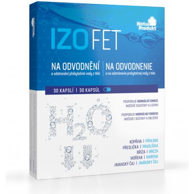 Naturprodukt Izofet na odvodnění 30 tablet – Hledejceny.cz