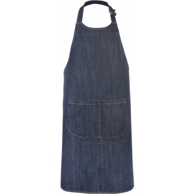 Kariban Zástěra K885 s laclem COT20K88547099-denim Denim – Hledejceny.cz