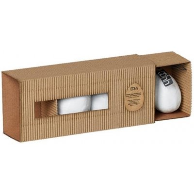 Lübech Living Dárková krabička se 4mi papírovými vajíčky, bílé – Zboží Mobilmania