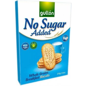 Gullón Breakfast celozrnné sušenky, bez přídavku cukru 216 g