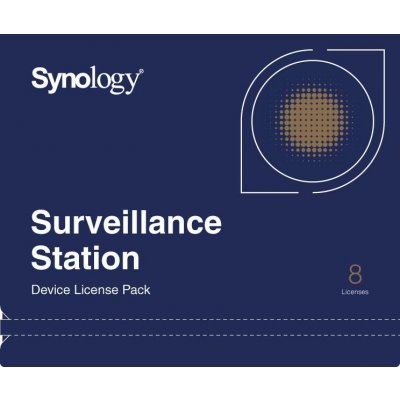 Licence na zařízení Synology (8 ks) – licence pro kamery – Zboží Živě