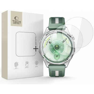 HOFI 126083 GLASS FIT+ 2-PACK Ochranné sklo pro Huawei Watch GT 6 46mm – Zboží Živě
