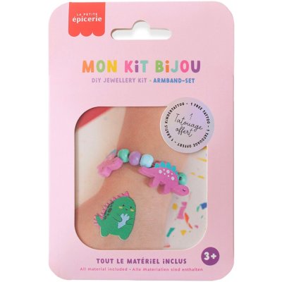 La Petite Epicerie Sada pro děti na výrobu náramku Mon Kit Bijou Dinosaury – Hledejceny.cz
