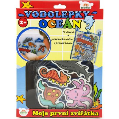 TEDDIES Vodolepky Moje první zvířátka: Oceán 12 ks – Zboží Mobilmania