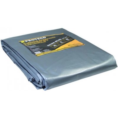PROTECO Nepromokavá plachta 160g/m2, 6x8 m, šedá 1088P15068 – Sleviste.cz