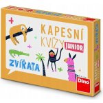 Dino Toys DINO Kapesní kvízy Junior desková hra - zvířata – Zboží Živě