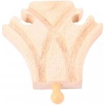 Maxim Dřevěná symetrická výhybka 4ks – Zboží Dáma