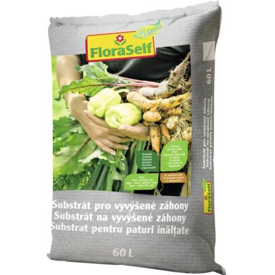 FloraSelf substrát pro vyvýšené záhony 60 l – Zboží Mobilmania