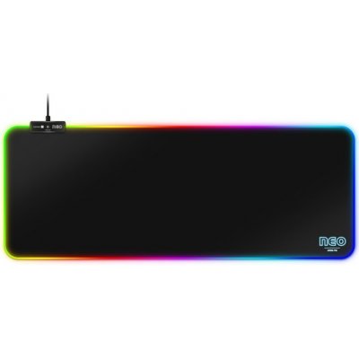 Podložka pod myš Connect IT NEO RGB, vel. L 80 x 30 cm - černá