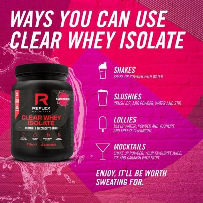 Reflex Clear Whey Isolate 510 g – Zboží Mobilmania