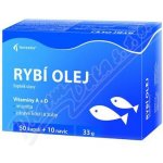 Rybí olej 50+10 kapslí – Hledejceny.cz