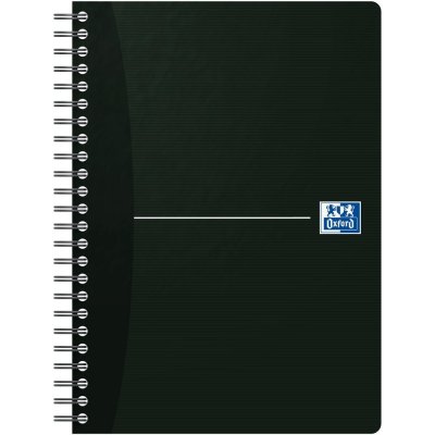 Oxford Zápisník Essentials Black 90 listů linkovaný černá A4 – Sleviste.cz