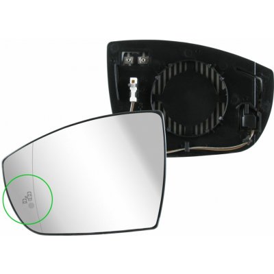Sklo levého zpětného zrcátka FORD GALAXY (WA6) | 6/2010-12/2015 | vyhřívané | 5901532604306 | Zboží Auto