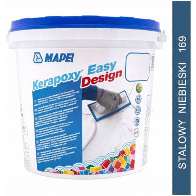 Mapei Kerapoxy Easy Design 3 kg ocelově modrá – Zboží Mobilmania