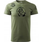 Carp Servis Václavík Tričko khaki CSV černá – Hledejceny.cz