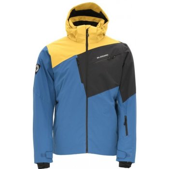 Blizzard Ski Jacket Leogang petroleum/mustard yellow