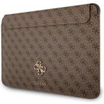 Guess 4G Metal Logo Sleeve MacBook 13" Air hnědá GUCS13G4GFBR – Zboží Živě