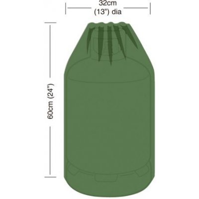 MAT plachta krycí na plynovou lahev 15kg PE 90g/m² 32x60 cm – Zboží Mobilmania