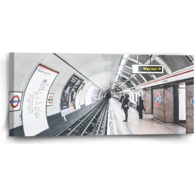 Sablio Obraz Stanice metra - 110x50 cm – Hledejceny.cz