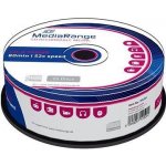 MediaRange CD-R 700MB 52x, cakebox, 25ks (MR201) – Zboží Živě