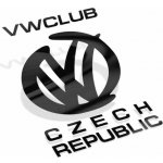 E-cut.cz Samolepka VW Club CZ - 25x36.5 cm – Zboží Živě