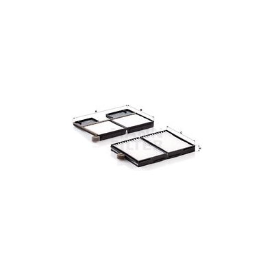 MANN-FILTER Filtr, vzduch v interiéru CU21001-2 – Hledejceny.cz