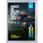 A-Z Reklama CZ Hliníkový klaprám MT profil 25 mm - Stříbrný - Ostrý roh A3 (297x420 mm) – Zboží Dáma
