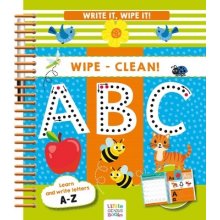 Write It, Wipe It! Wipe-Clean ABC Little Genius BooksSpiral