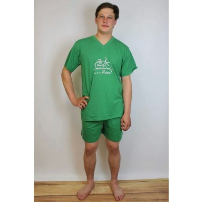 Rozárka Kolo pyžamo krátké zelené