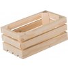 Úložný box ČistéDřevo Dřevěná bedýnka 28 x 15 x 12 cm II