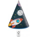 Procos Čepičky papírové EKO - Raketa, 6 ks – Zboží Dáma