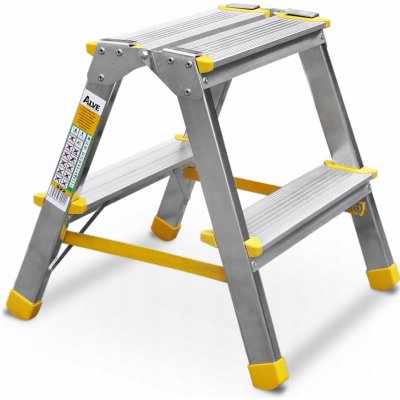 Alve Eurostyl schůdky 2 x 2 příčky 45 cm 922 – Hledejceny.cz