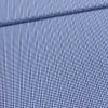 Metráž Košilovina bavlněná 4554/03 modrá kostička s výšivkou, š.145cm (látka v metráži)