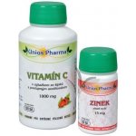 Unios Pharma Vitamín C 1000 mg se šípkem 150 tablet. + Zinek 15 mg 60 tablet – Hledejceny.cz