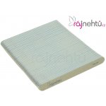 Ráj nehtů Pilník na nehty Profi rovný 180/180 - zebra, 50ks