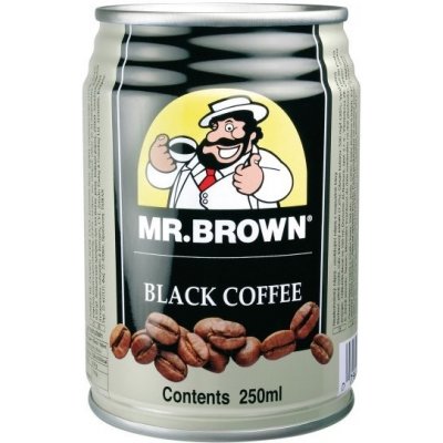 Mr.Brown black coffee 24 x 0,25 l – Hledejceny.cz