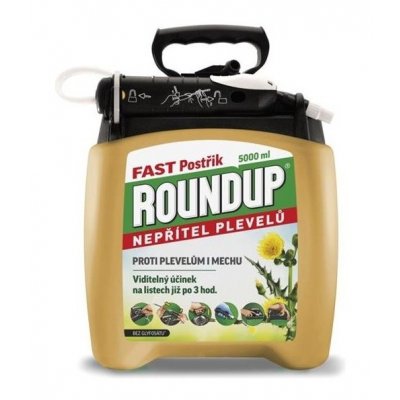 Roundup Fast Pump&Go s postřikovačem 5 l – Zbozi.Blesk.cz