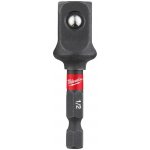 Milwaukee Shockwave Hex 1/4" x 1/2" Houževnatý nástrčný adaptér vnější 6hran x 4hran – Sleviste.cz