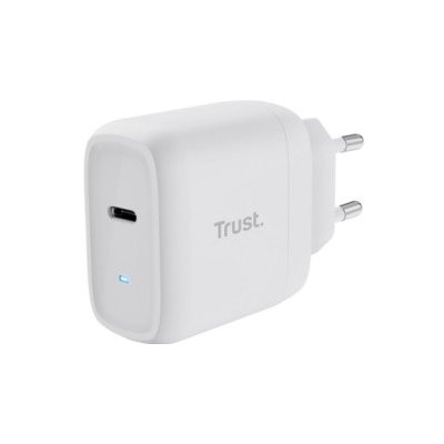 TRUST MAXO 45W USB-C CHARGER WHTE, 25138 - neoriginální