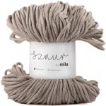 Bavlněná šňůra MILA 5mm - Lněná/P10 – Zboží Dáma