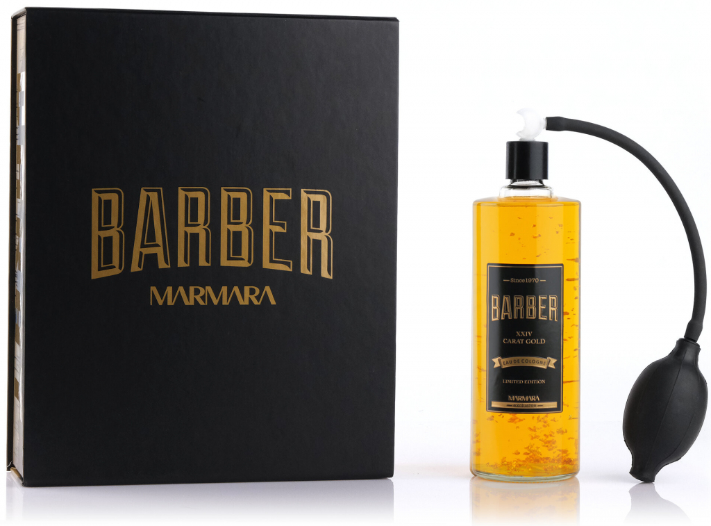 Marmara barber XXL Carat Gold se zlatem kolínská voda pánská 500 ml