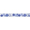 Bordura na zeď IMPOL TRADE D 58-017-3 Samolepící bordura kruhy modré, rozměr 5 m x 5,8 cm