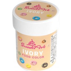 SweetArt gelová barva Ivory 30 g