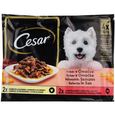 Cesar Selection v omáčce 4 x 100 g